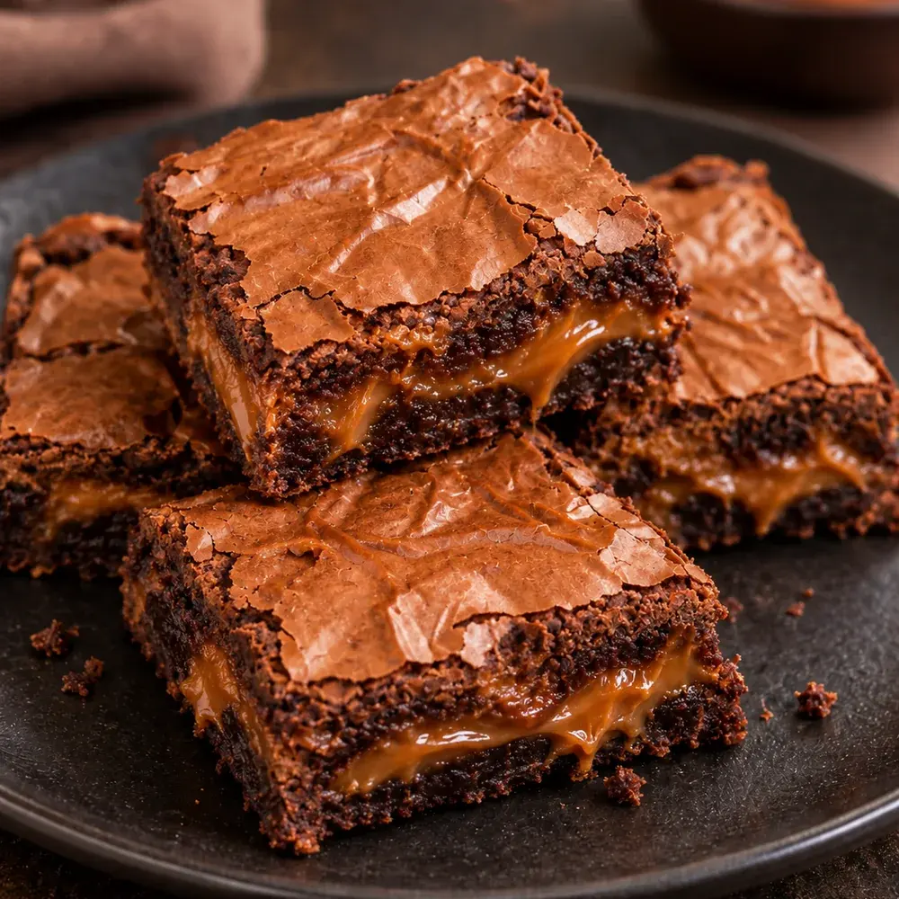 Brownie de Doce de Leite da Victoria Régia