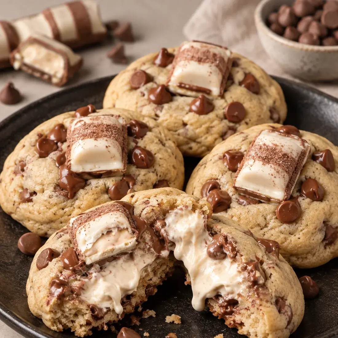 Cookie de Kinder Bueno da Victoria Régia